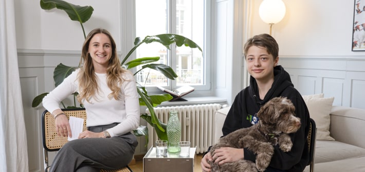 Sek 3+ Schülerinterview mit Lara und Jack